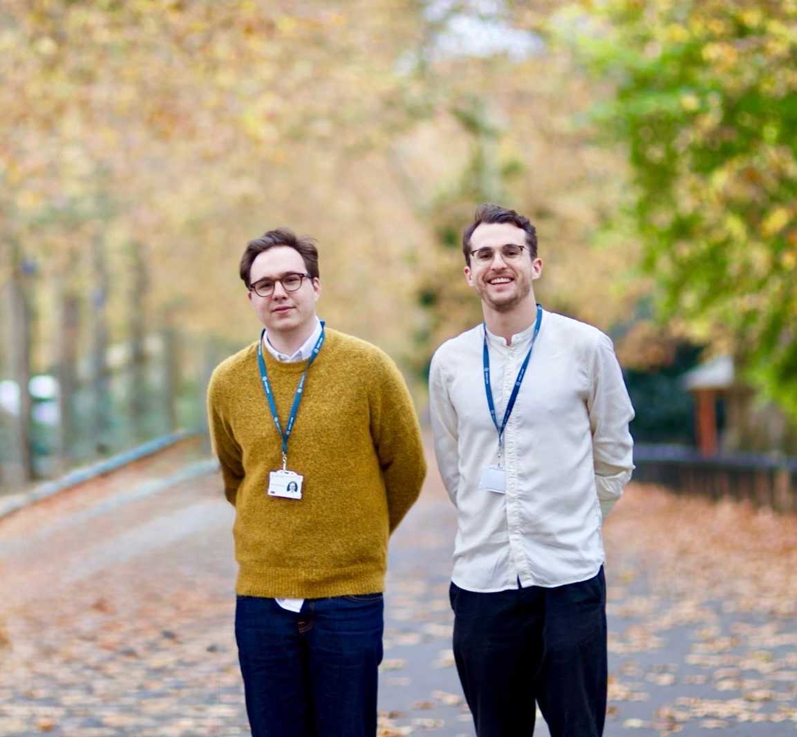 Jonny and Oliver, founders of edyn.care